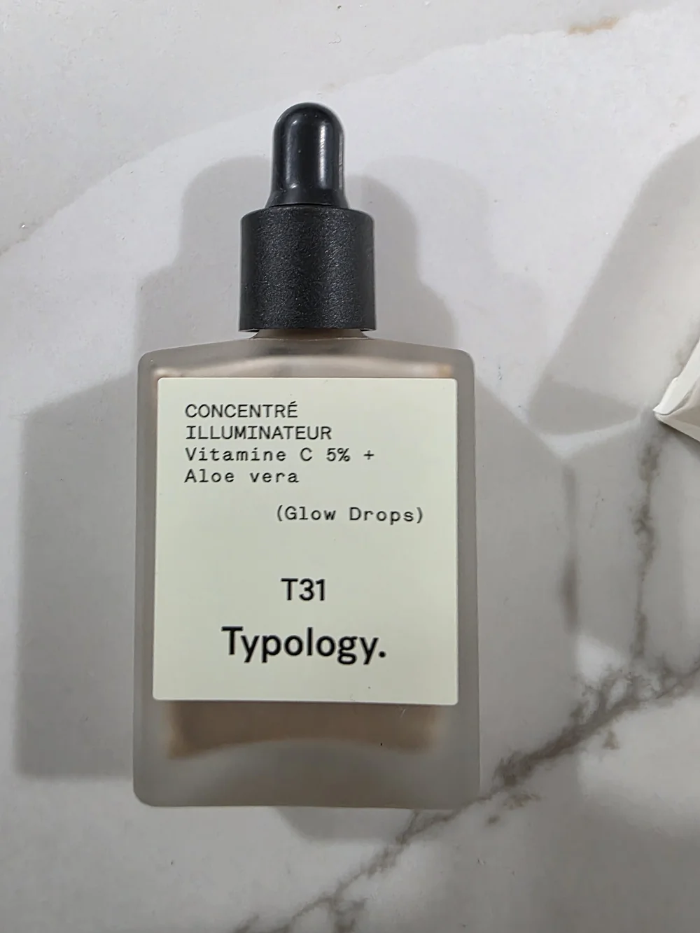 Typology Glow Drops T31 - Vitamin C 5%  Illuminating Serum Aloe Vera